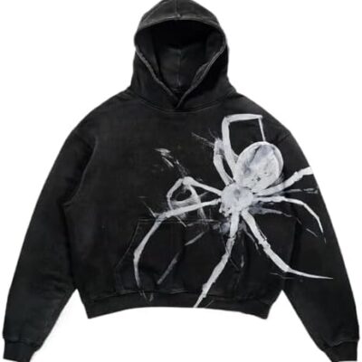 Halloween Y2K Hoodie Gothic Casual palm/spider Blast Print Pattern Skull Fashion Hoodie Men Harajuku Men Clothing