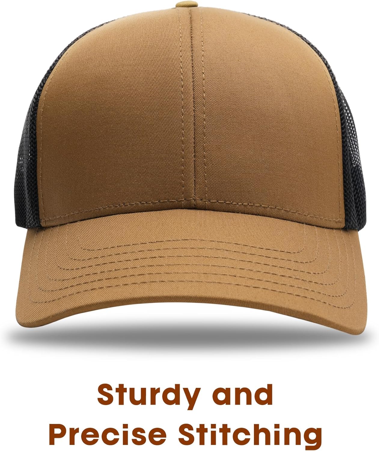 men Trucker Hat Structured Mesh Baseball Cap Adjustable Classic men Hat - Image 2