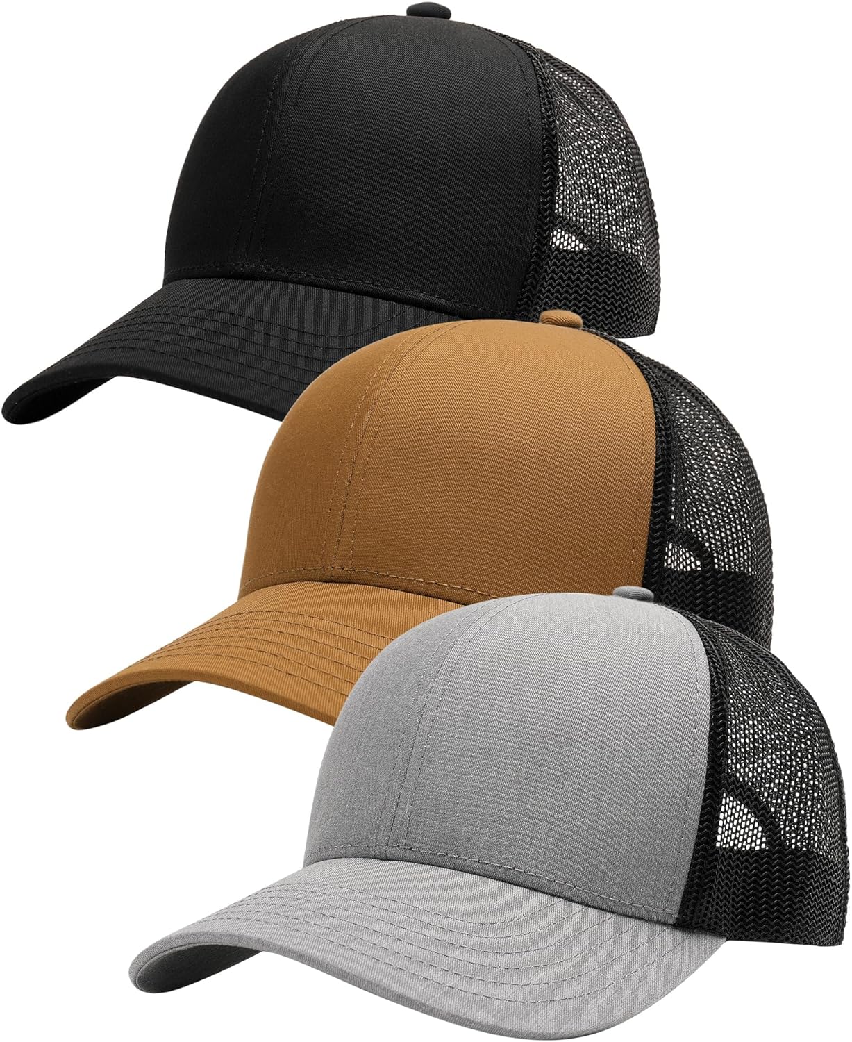 men Trucker Hat Structured Mesh Baseball Cap Adjustable Classic men Hat